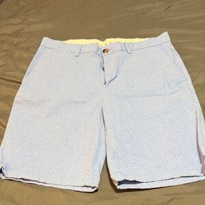 Old Navy Men's Sky Blue Flat Front Shorts